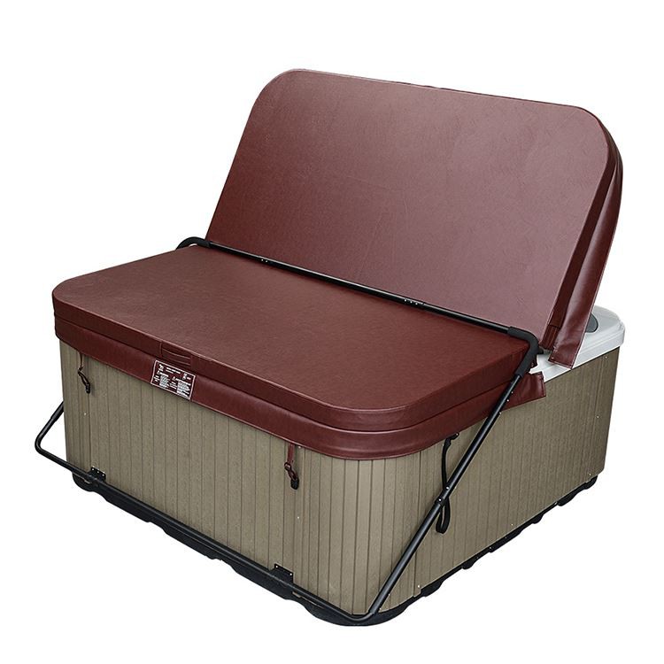 Pengangkat Penutup Spa Aluminium: Pengoperasian 2-Langkah, Gesper Ganda & Desain Hemat Ruang