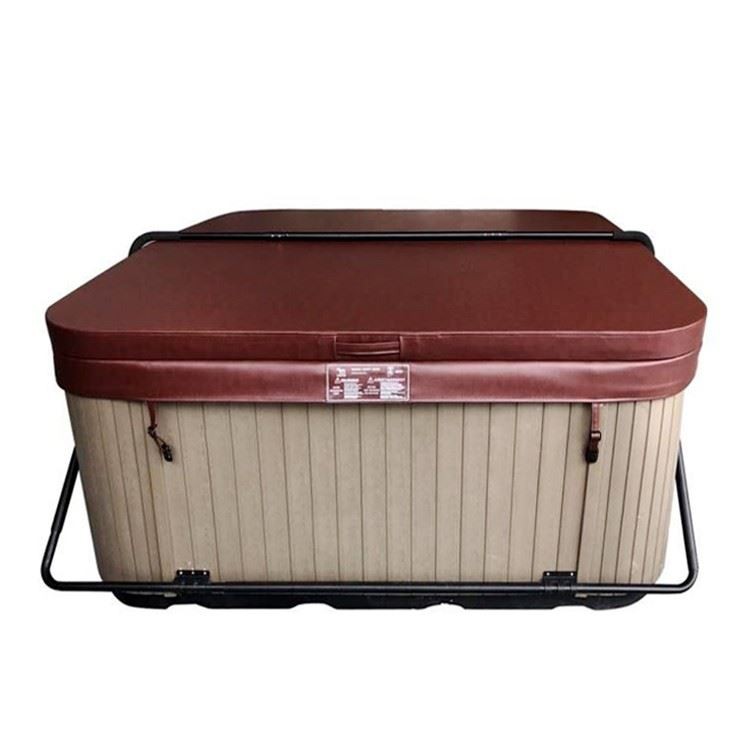 Aluminum Spa Cover Lifter: 2-Step Operation, Dual Buckles & Space-Saving Design price