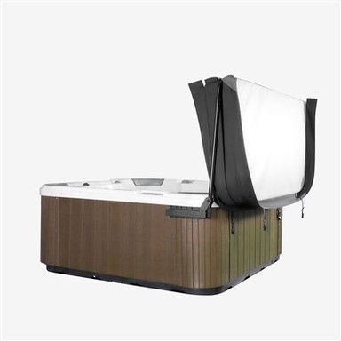 Pengangkat Penutup Spa Aluminium: Pemasangan Sekrup Sederhana,-Pengoperasian Satu Orang & Desain Hemat Ruang-