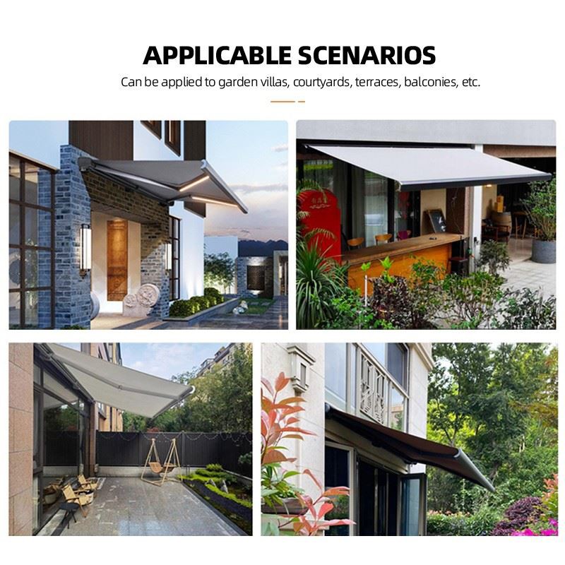 Smart Full-Box Retractable Canopy: UV Protection, All-Weather Control & Custom Fit suppliers