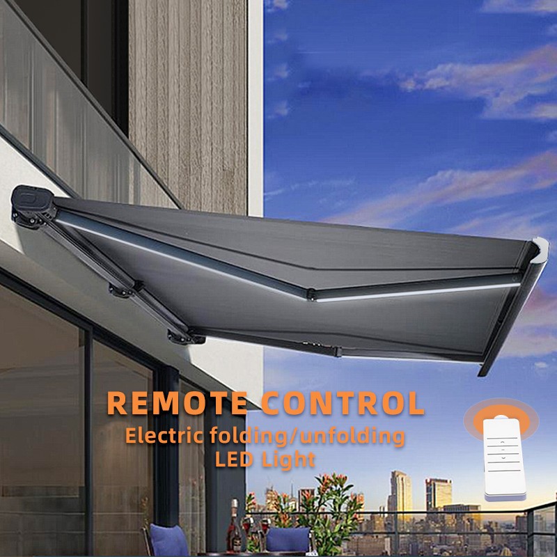 Smart Full-Box Retractable Canopy: UV Protection, All-Weather Control & Custom Fit best